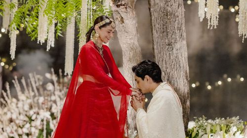 Aditi Rao Hydari And Siddharth Serve Looks At Their Rajasthan Wedding