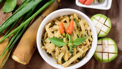 Check Out These Delicious Dishes Cooked In Bamboo Shoots! 