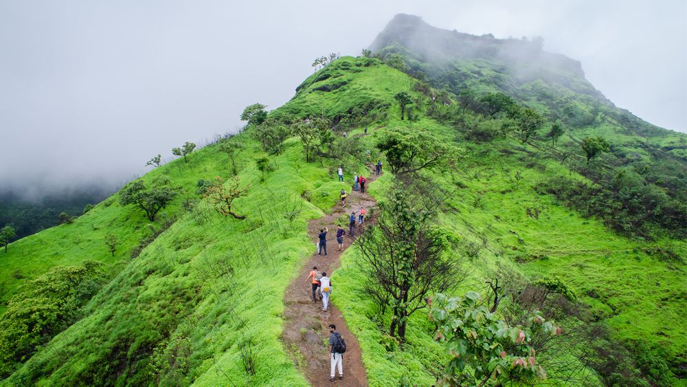 best treks in maharashtra during monsoon