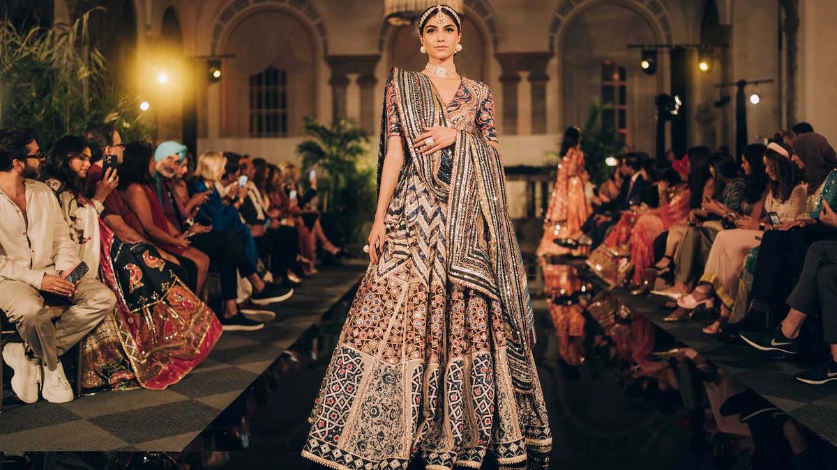 Lakme Fashion Week | Designer bridal lehenga, Indian fashion dresses, Fendi  dress