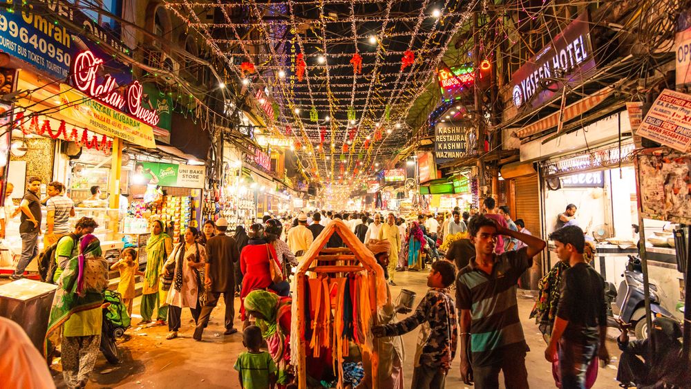 new delhi market shopping