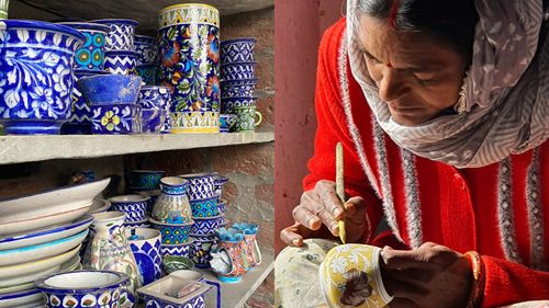For The Love Of Blue Pottery And Ker Sangri 