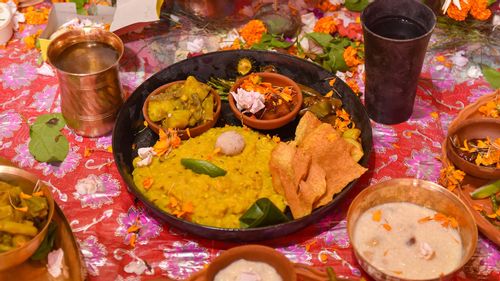 Deconstructing The Ashtami Bhog Prepared For Durga Puja