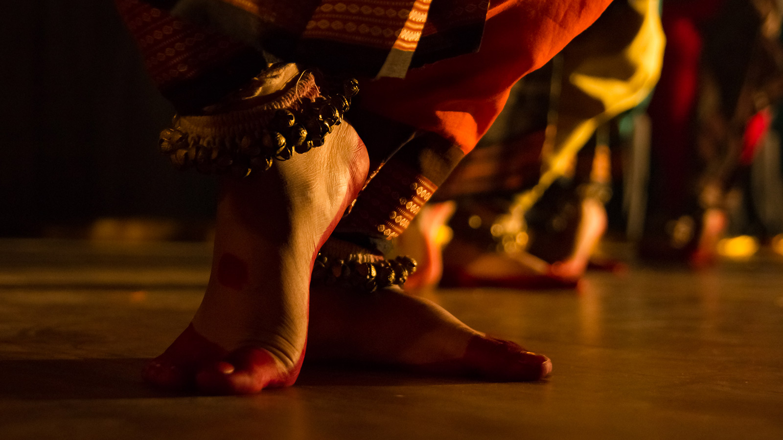 Image of dance form indian classical feet with ghungru.Kathak Girl tying  ghungaroo.-IY348576-Picxy