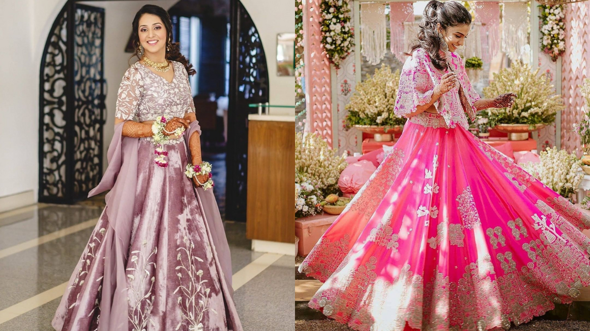 Tania's Sassy Lehengas To Look Proper Patola At Punjabi Wedding | Latest Lehenga  Designs