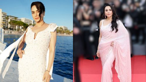 Saree Or Sequins? Preity Zinta Wins At Cannes Either Way