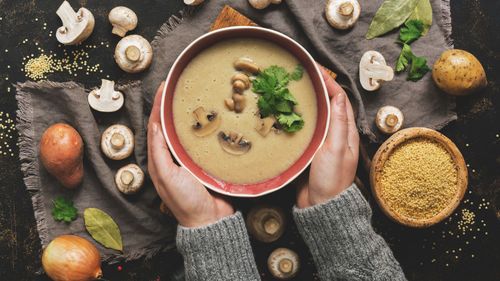 Cosy Comfort Delights: Crafting The Perfect Homemade Mushroom Soup Recipe