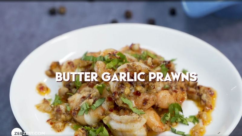 Butter Garlic Prawns