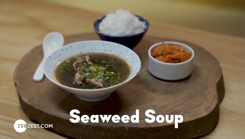 Simply Korea, Korean Food, Zee Zest, Seaweed Soup