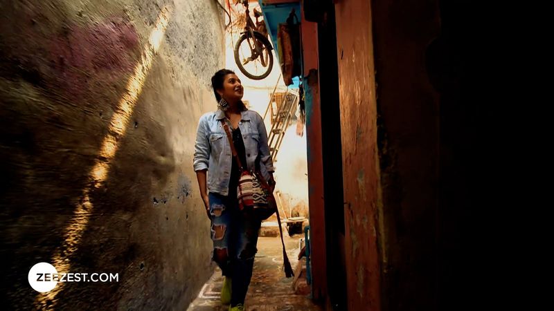 Exploring the bylanes of Dharavi