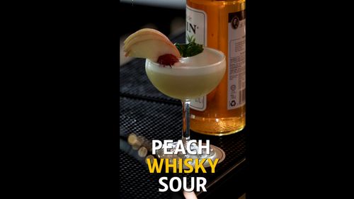 Peach Whisky Sour