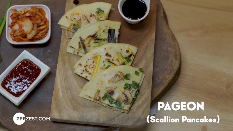 Pageon (Scallion Pancakes)