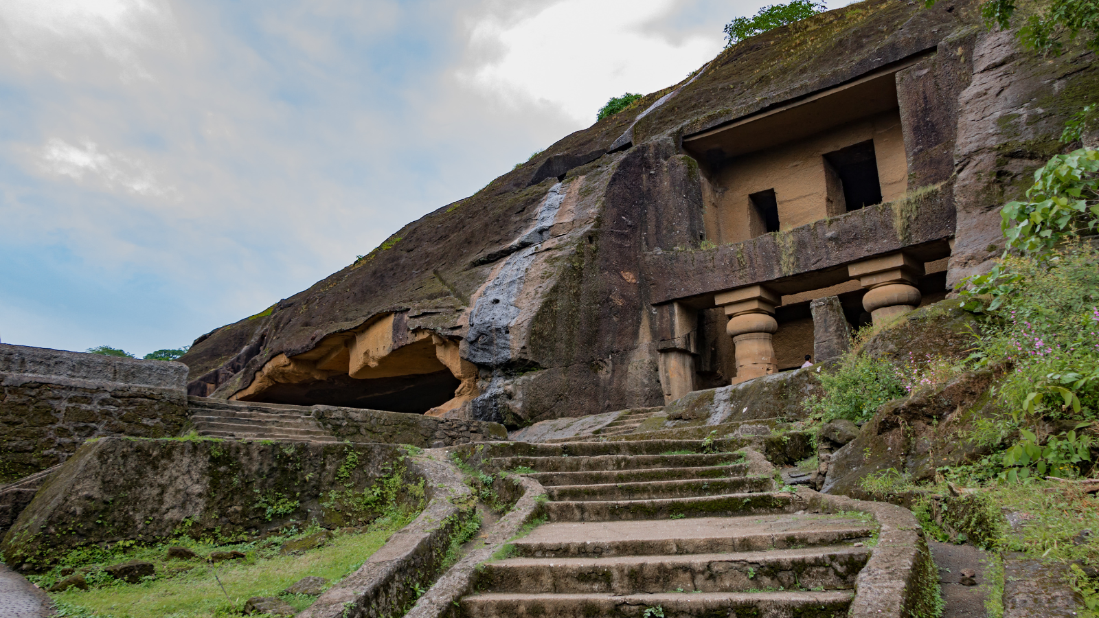 Kanheri caves in Maharashtra