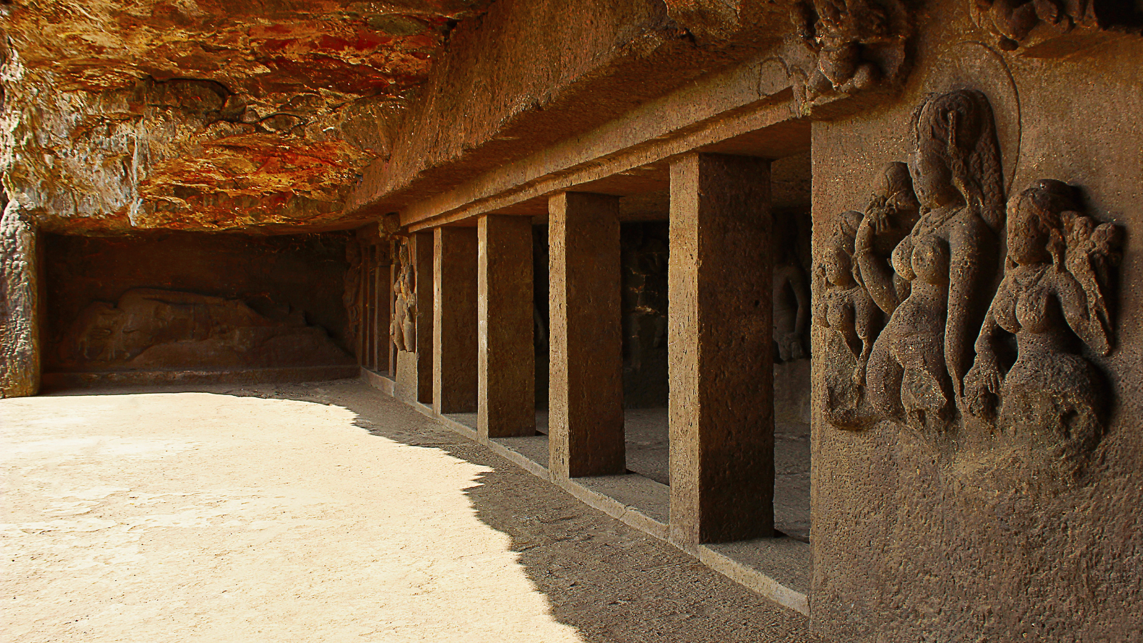 Aurangabad caves in Maharashtra