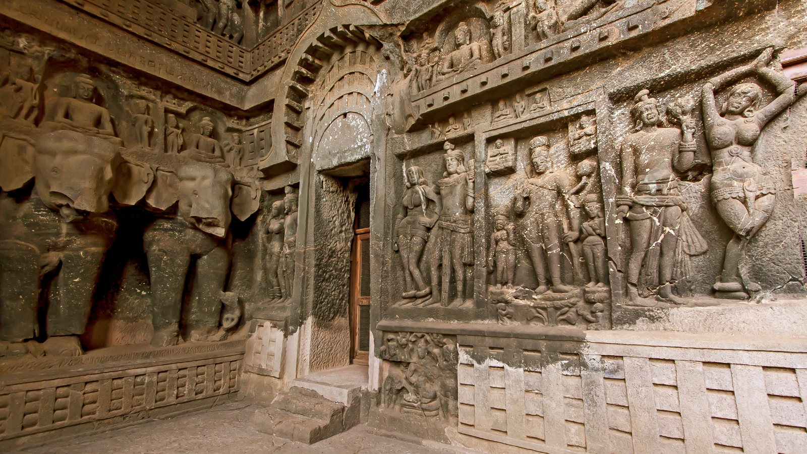 Karla caves in Maharashtra