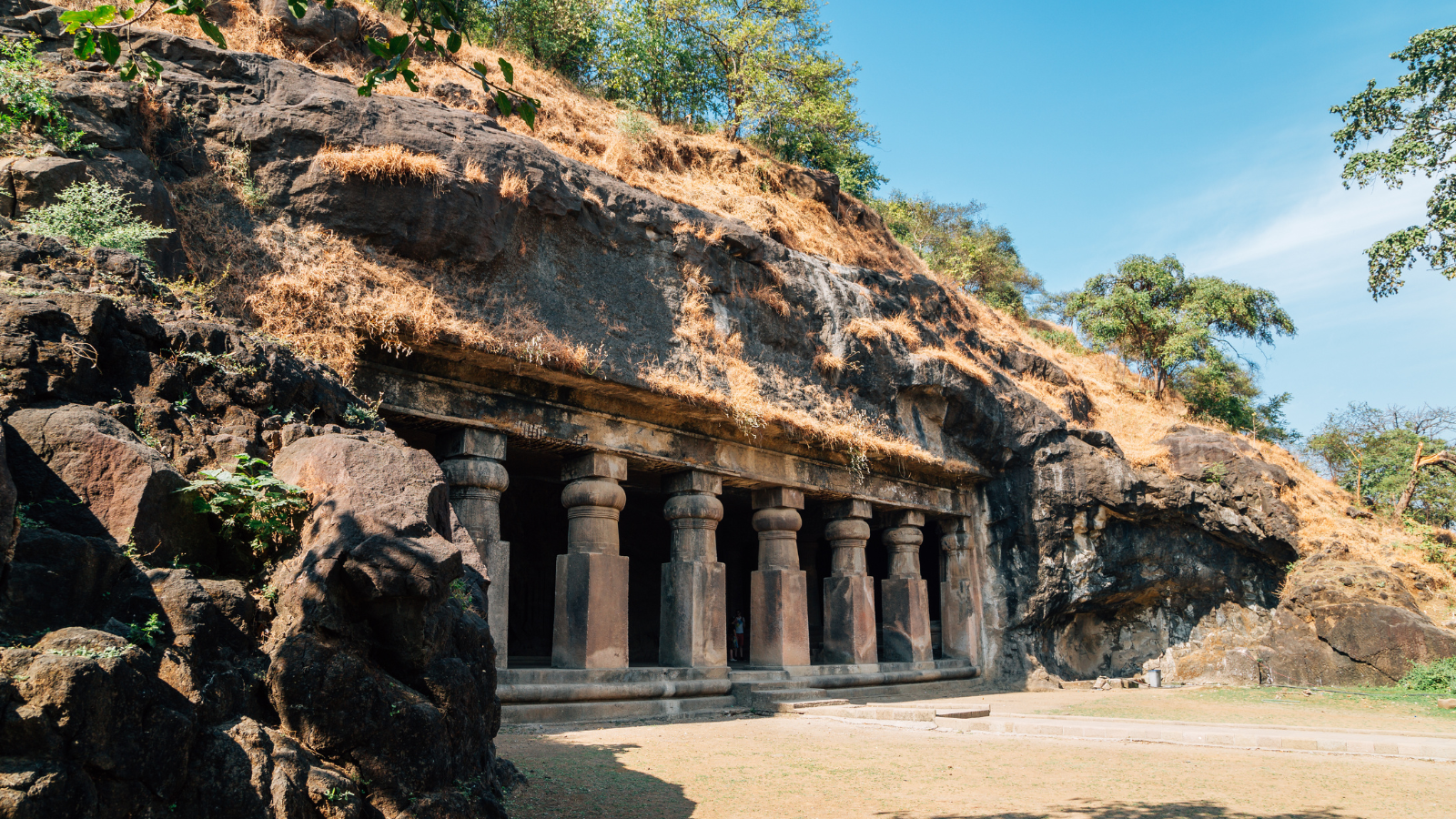 Elephanta caves in Maharashtra