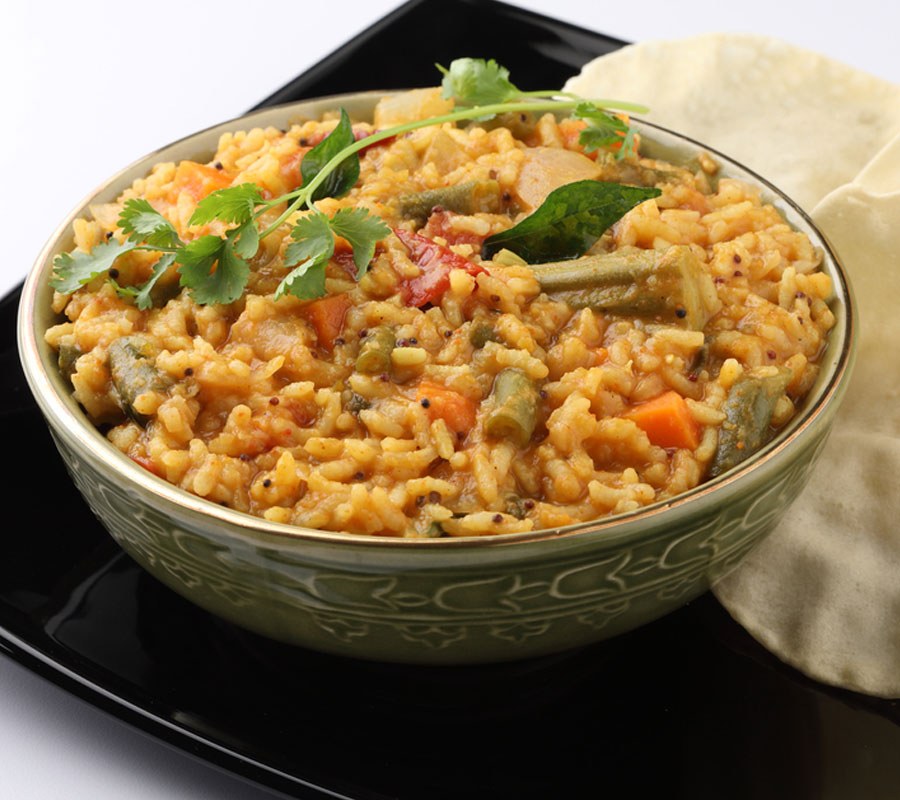 Bisi Bele Bath, with Leftover Rice