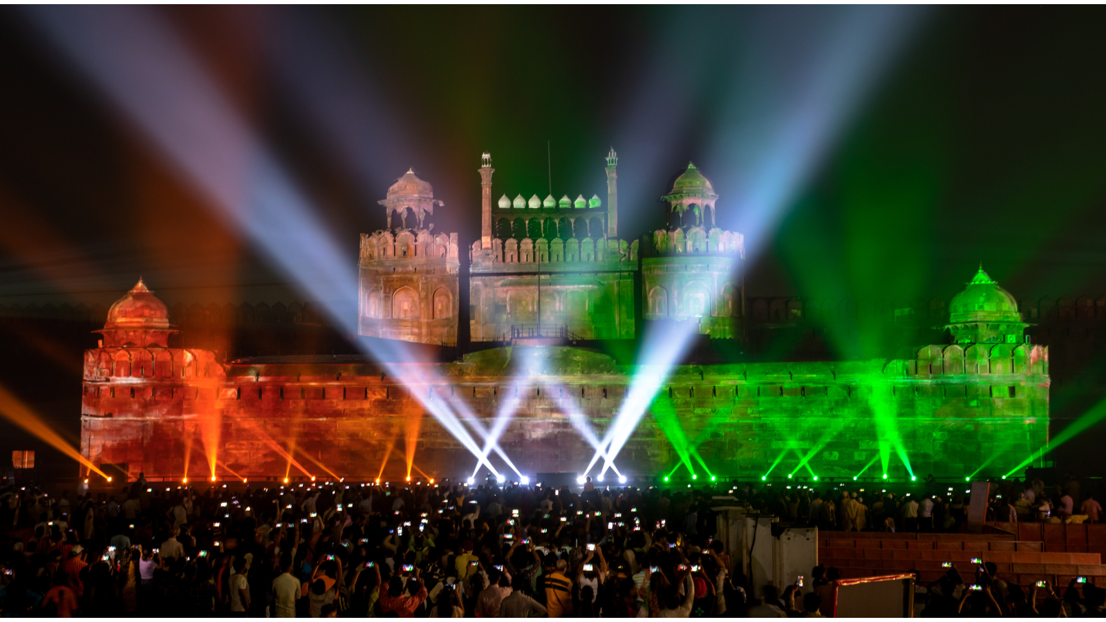 light and sound show in India