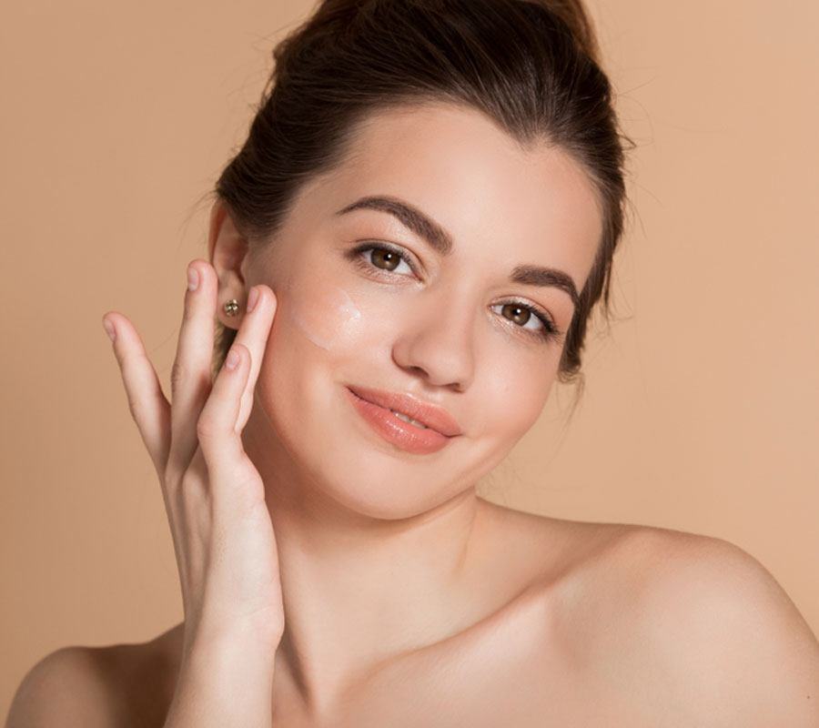 Winter night skin care routine