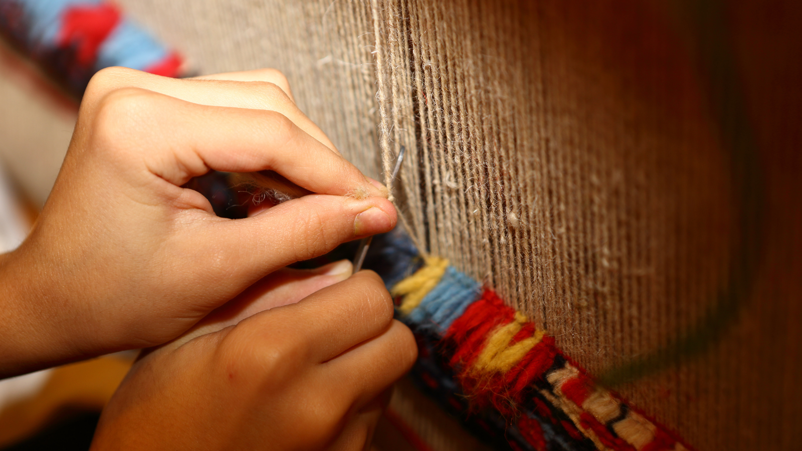 Tibetan knot rugs