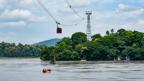 Umananda Island - World's smallest inhabited river island