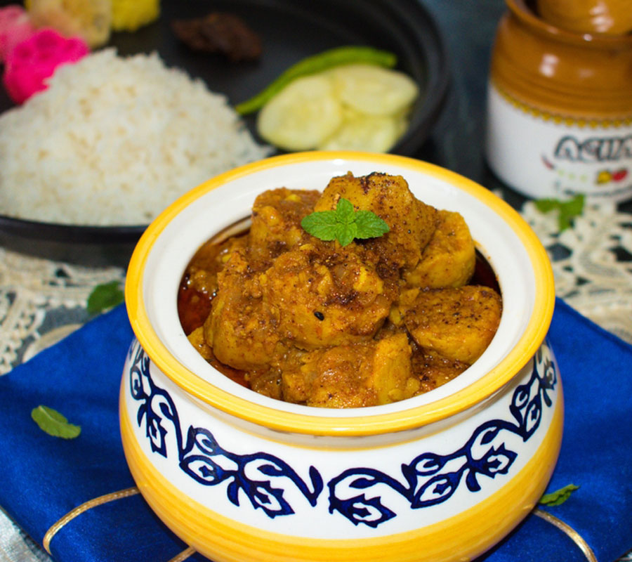Gatte Ke Chawal, Leftover Rice Recipe