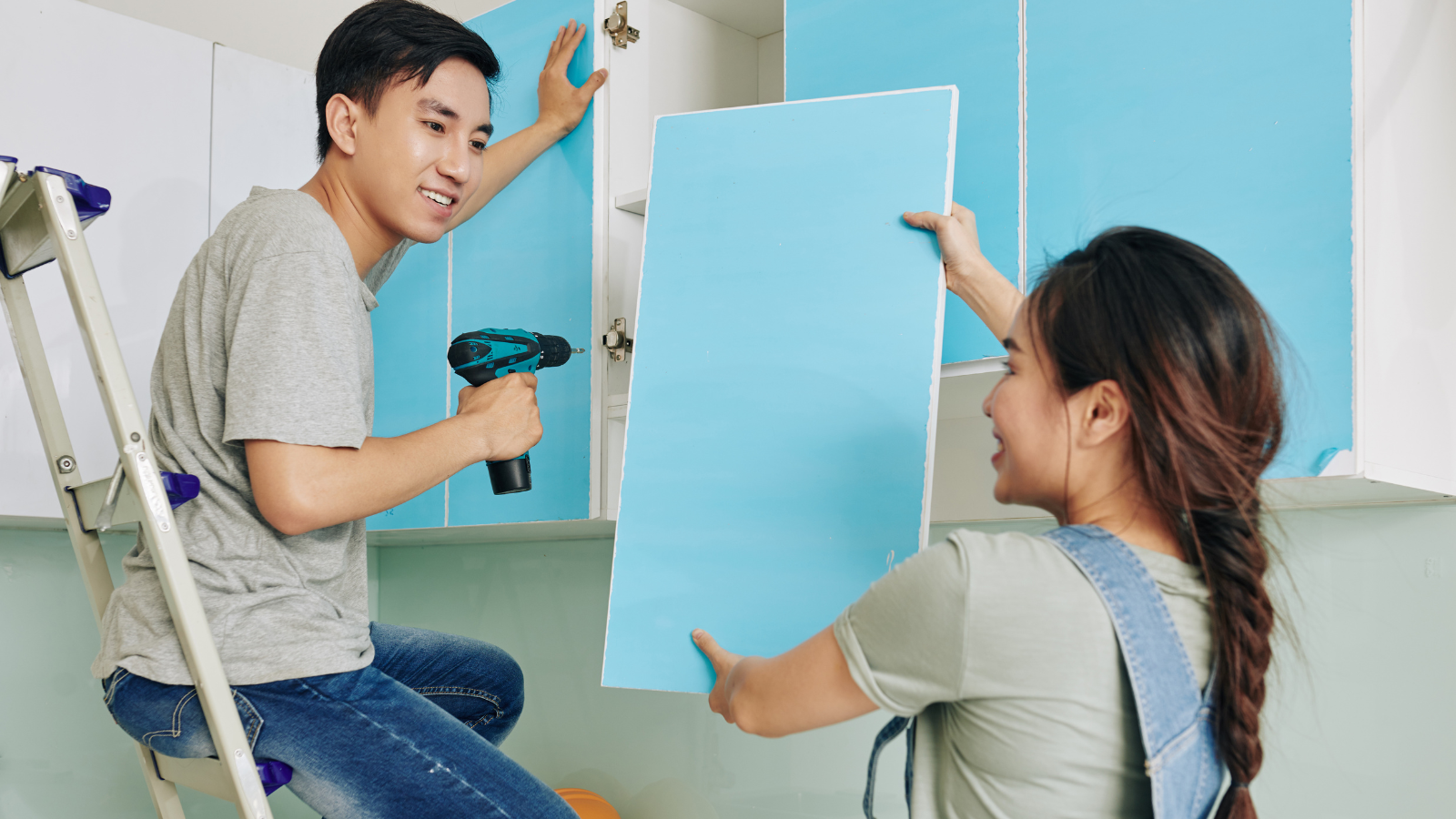 how to paint kitchen cabinets