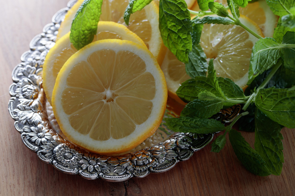 Mint Leaves and Lemon