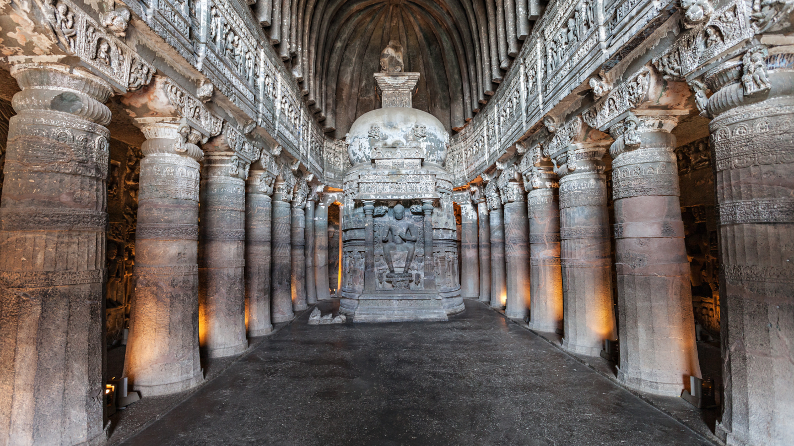 Ajanta caves in Maharashtra