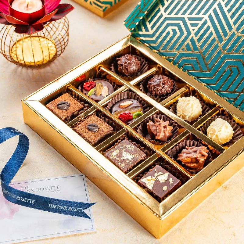 Gourmet Company Diwali Gift Hampers, Diwali chocolate gift Box, Chocolate  For Diwali