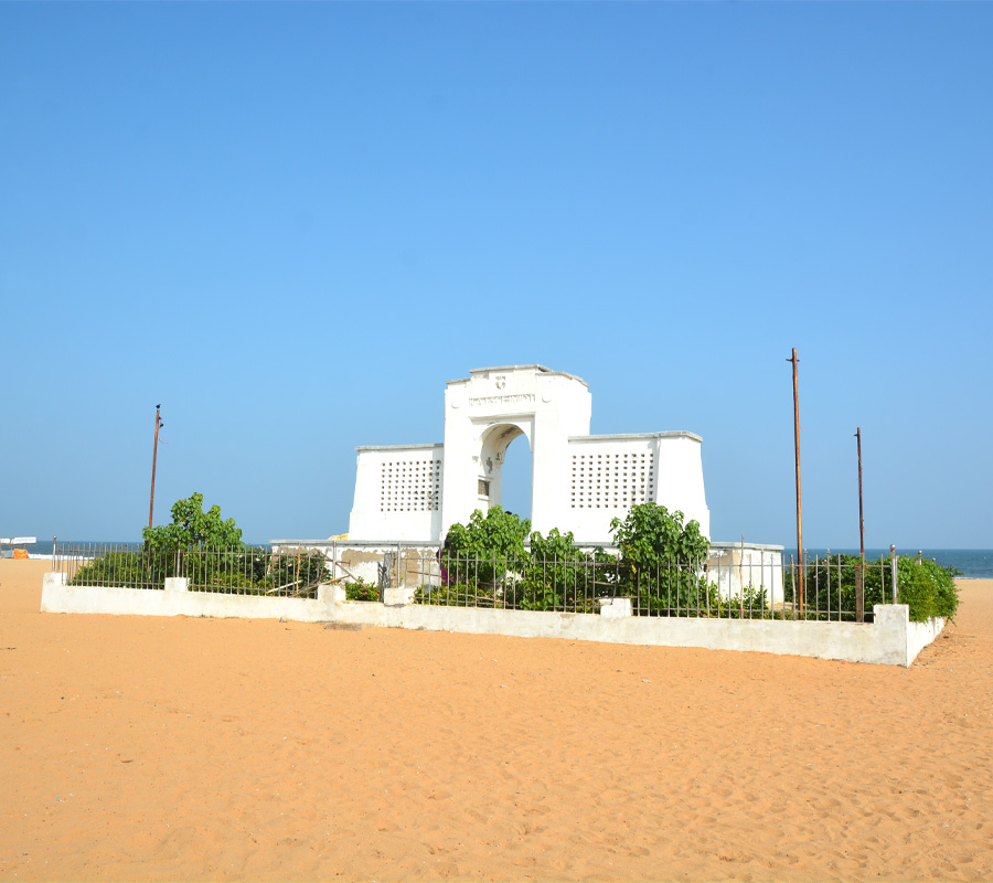 Elliot’s beach, beaches in Tamil Nadu