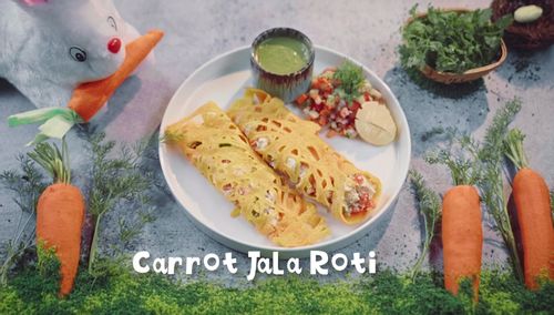 Carrot Jala Roti