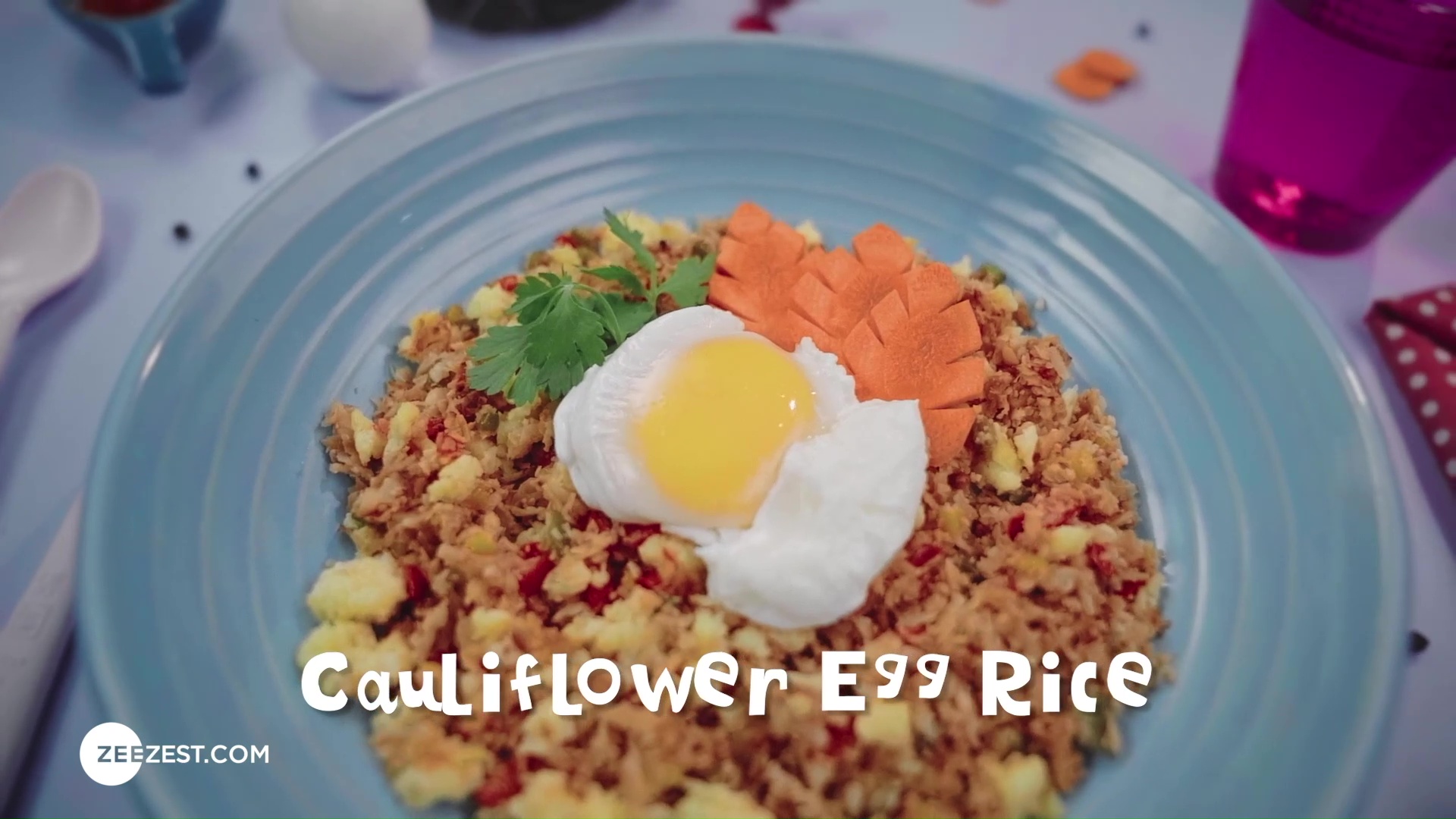 Cauliflower Egg Rice