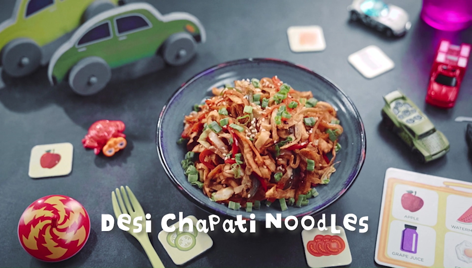 Desi Chapati Noodles