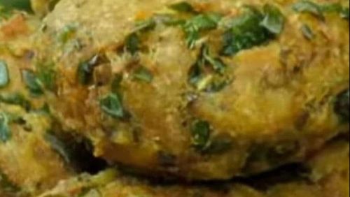 Poha Palak Cutlets