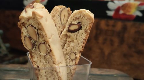 Italian eggless almond Biscotti