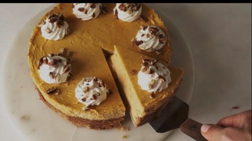 Keto Pumpkin Cheesecake