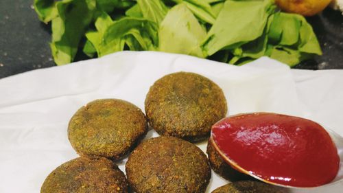 Spinach cutlets