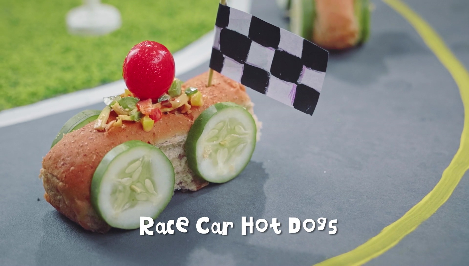Race Car Hot Dogs