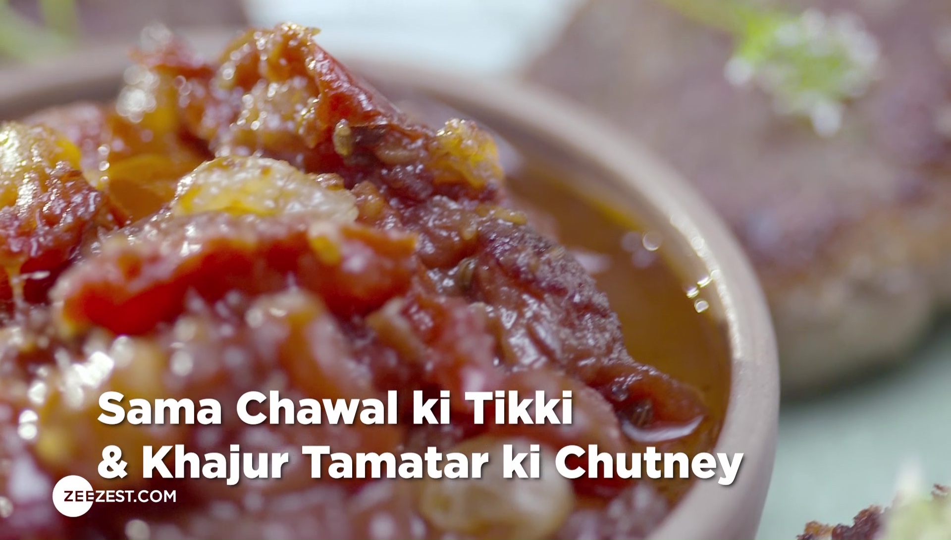 Sama Chawal ki Tikki & Khajur Tamatar ki Chutney