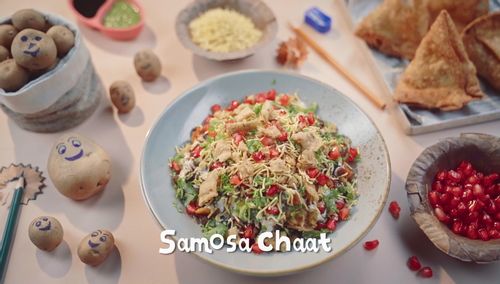 Samosa Chaat