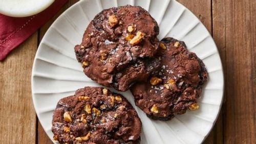 Chocolate-Walnut Cookies
