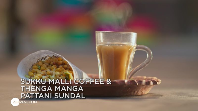Sukku Malli Coffee & Thenga Manga Pattani Sundal