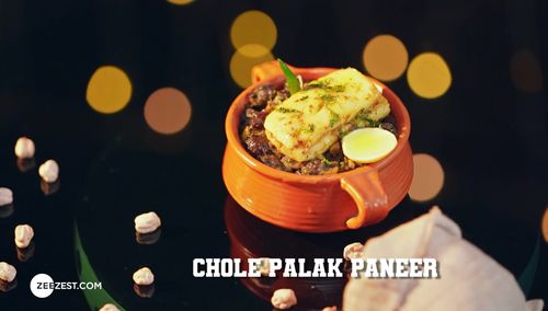 Chole Palak Paneer
