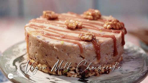 Vegan Milk Cheesecake