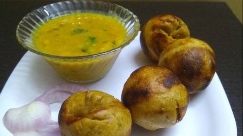 Gujarati Traditional Dal baati