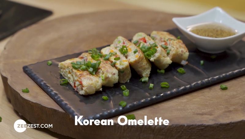 Simply Korea, Korean Food, Zee Zest, Korean Omelette