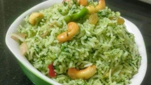 Palak rice