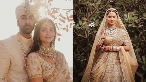 10 Celebrity Brides Who Redefined Bridal Wear In Stunning White Ensembles   